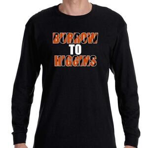 Cincinnati Bengals Burrow To Higgins Football Fan Graphic Unisex Sweatshirt